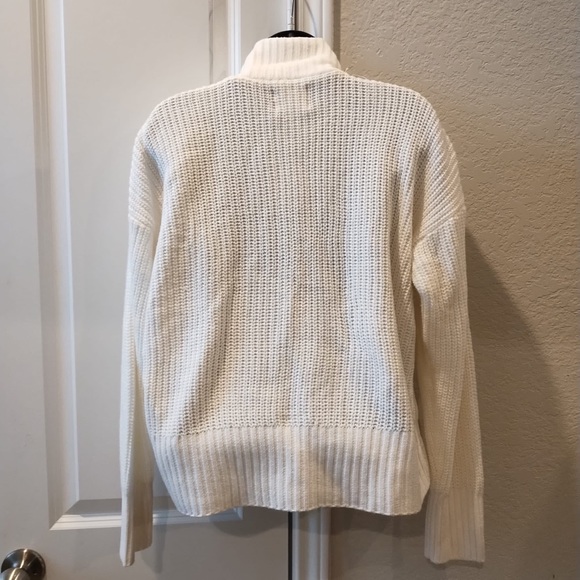 Pink Republic Women’ Sweaters Jacket High Neck Button Down Size Medium NWT - Picture 4 of 9